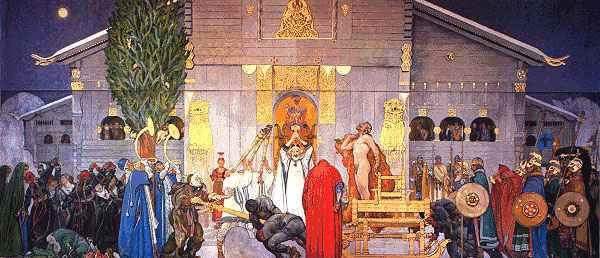 Midvinter Blot, Asatru Gods And Heroes