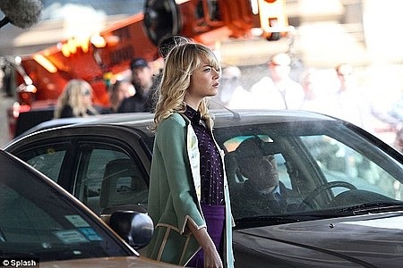 The Amazing Spider-Man 2 Set Photos Reveal a Huge Gwen Stacy Spoiler 06