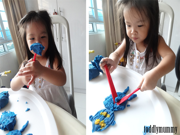 Play dough bunny 2