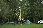 Raising the tower