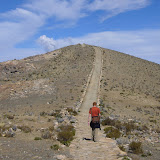 The main “highway” on the island.