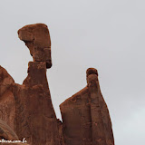 Nefertitit??? - Park Avenue -  Arches National Park -   Moab - Utah