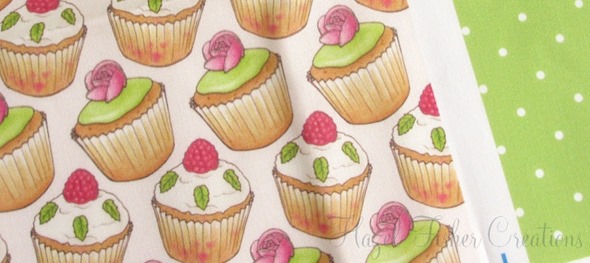 2013sep14 Spoonflower swatch cupcakes and roses green spotty 2013sep14 Spoonflower swatch cupcakes and roses green spotty