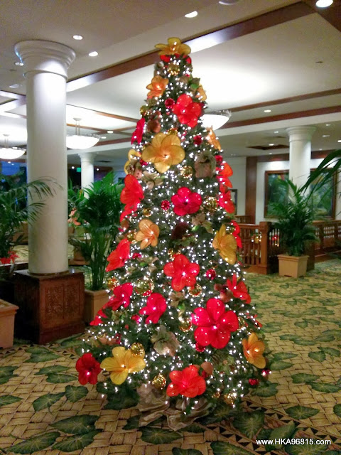 Outrigger Waikiki Christmas Tree 2013