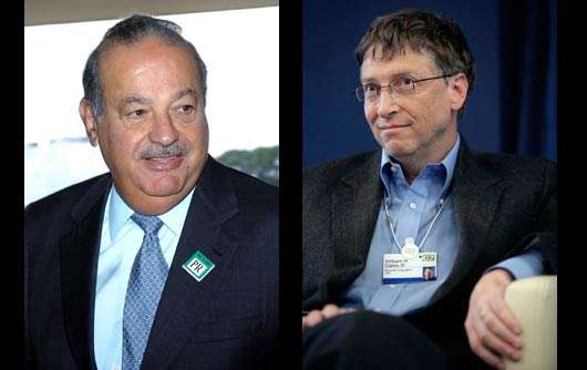 Los más ricos del mundo según la revista Forbes.