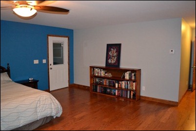 master bedroom bookcase