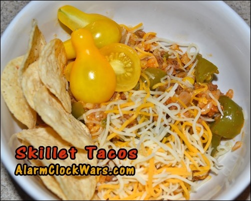 skillet tacos