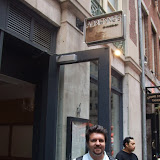 Outside the Pizzaria
