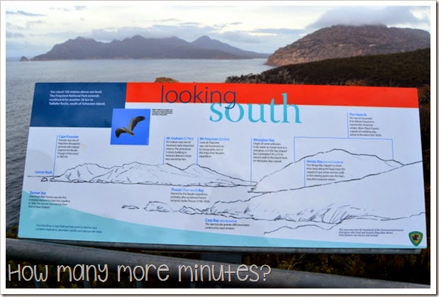 How Many More Minutes? ~ Cape Tourville Lighthouse at Freycinet