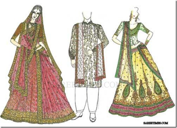 esha_wedding_mehendi_lehenga
