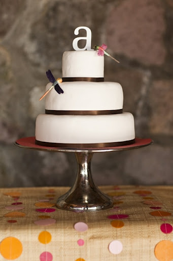 I also brought along some satin ribbon in my favorite color!