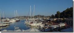Unsere "Basis" mit Laundrette, Supermarkt und Restaurants in der Marine di Portisco - gleich nebenan