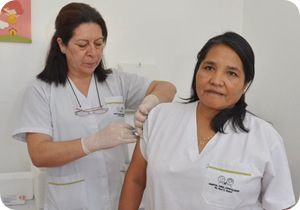 En La Costa se aplicaron diez mil vacunas antrigripales y se sigue vacunando