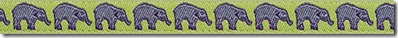 green purple elephants