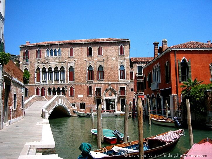 Venice Bridge and Boats