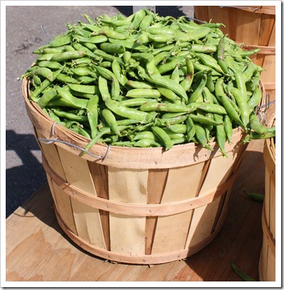 peas, fresh shell peas, migliorelli farm, rhinebeck farmers market