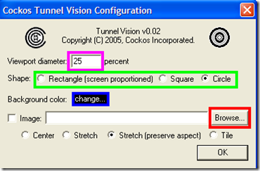 Configure Tunnel Vision