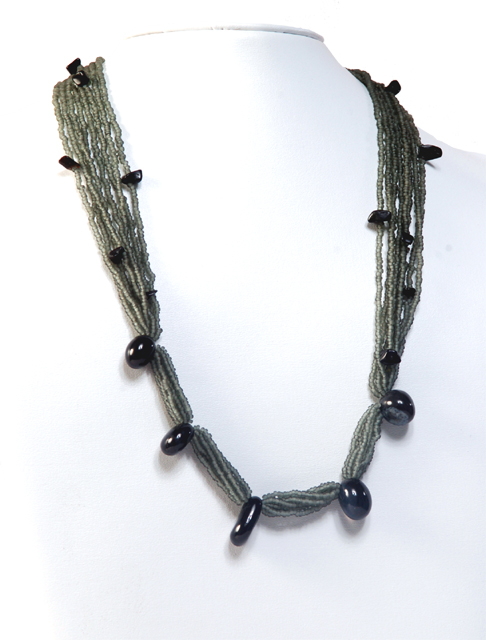 Glass necklace