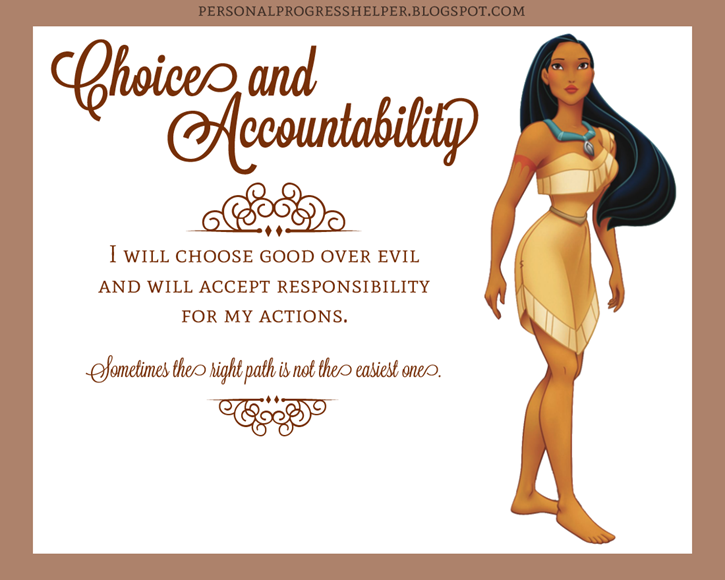 Young Women's Values with Disney Princesses: Choice and Accountability