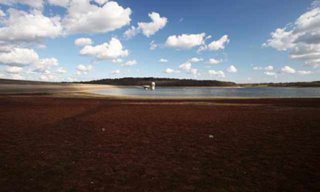 Bewl Water in Lamberhurst, Kent, which has been suffering low levels after two dry winters. Rex Features via guardian.co.uk