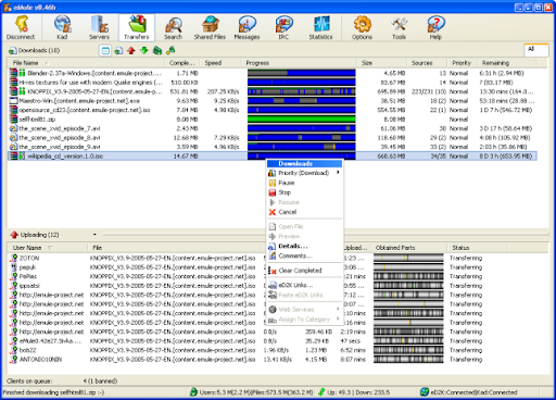 Descargar eMule 0.50a gratis Descargar eMule 0.50a gratis