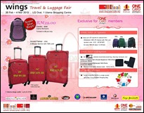 Wings Travel & Luggage Fair 2013 Branded Shopping Save Money EverydayOnSales