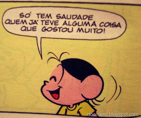 quadrinhos saudade