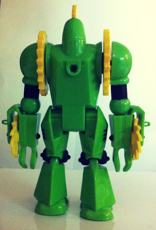 Buzz-Saw Action Figure Back Side