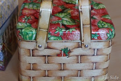 Strawberry Basket Recipe box