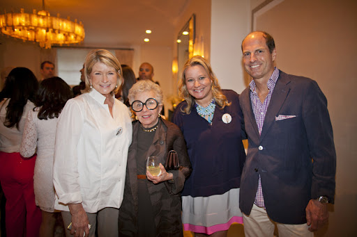 Martha, Sylvia Weinstock, Claudia Hanlin, and Peter Callahan