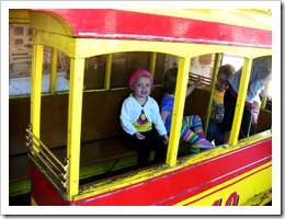 v riding in the little caboose v riding in the little caboose