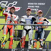 Podium MotoGP Le Mans 2012