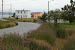Down the street, towards the wharf