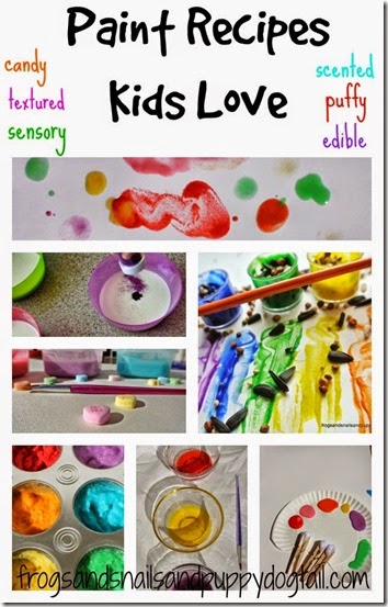 18 paint recipes for kids #paint #play #preschool #kindergarten 18 paint recipes for kids #paint #play #preschool #kindergarten