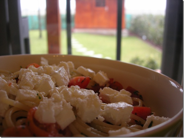 pasta feta pomodorini pasta feta pomodorini