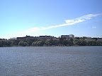Panoramic view to Töölönlahti