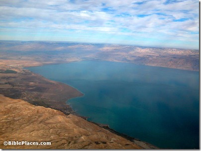 Dead Sea northern end aerial from west, tb010703242