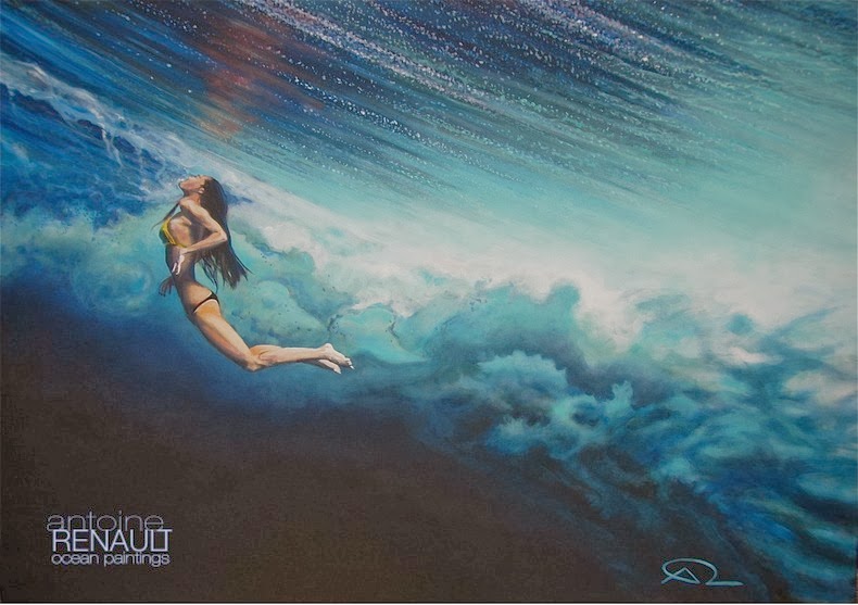 Ocean Paintings by Antoine Renault | Amusing Planet