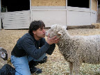 Did you know that farm animals often end up at local municipal shelters? There are farm-animal rescue groups across the county that offer sanctuary and humane education. Here is Richie volunteering at Animal Acres (.org). At least you won't have to worry about taking any animal home with you! Did you know that farm animals often end up at local municipal shelters? There are farm-animal rescue groups across the county that offer sanctuary and humane education. Here is Richie volunteering at Animal Acres (.org). At least you won't have to worry about taking any animal home with you!