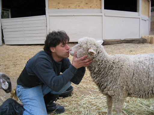 Did you know that farm animals often end up at local municipal shelters? There are farm-animal rescue groups across the county that offer sanctuary and humane education. Here is Richie volunteering at Animal Acres (.org). At least you won't have to worry about taking any animal home with you! Did you know that farm animals often end up at local municipal shelters? There are farm-animal rescue groups across the county that offer sanctuary and humane education. Here is Richie volunteering at Animal Acres (.org). At least you won't have to worry about taking any animal home with you!