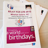 WBFJ at Relay for Life - American Cancer Sociey at parkland High School 51510