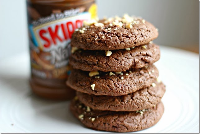 Triple Chocolate Peanut Butter Cookies4