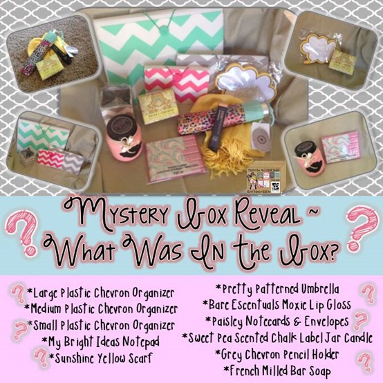 January 2014 Mystery Box Reveal BOX January 2014 Mystery Box Reveal BOX