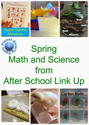 Spring Math and Science Ideas from After School Link Up Spring Math and Science Ideas from After School Link Up