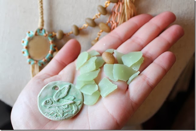 faux sea glass