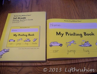 Handwriting Without Tears 1st Grade Printing Teacher's Guide