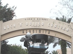 Disney trip Aerosmith rocknroller coaster sign1