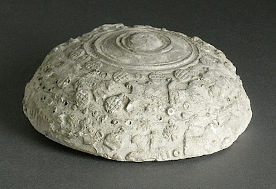 Mold | Origin: Syria | Period: 1000-1250 | Collection: The Madina Collection of Islamic Art, gift of Camilla Chandler Frost (M.2002.1.97a-b) | Type: Ceramic, Earthenware, carved, Diameter: 7 3/4 in. (19.68 cm)