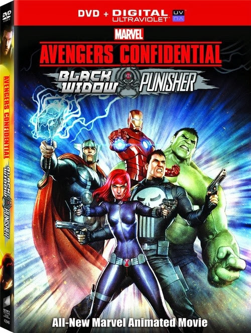 Avengers Confidential Black Widow & Punisher borító és poszter