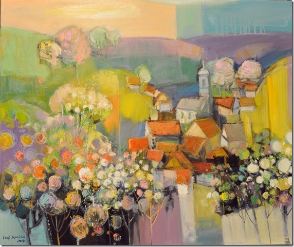 Spring atmosphere-Iosif Derecichei-Enkaustikos Spring atmosphere-Iosif Derecichei-Enkaustikos
